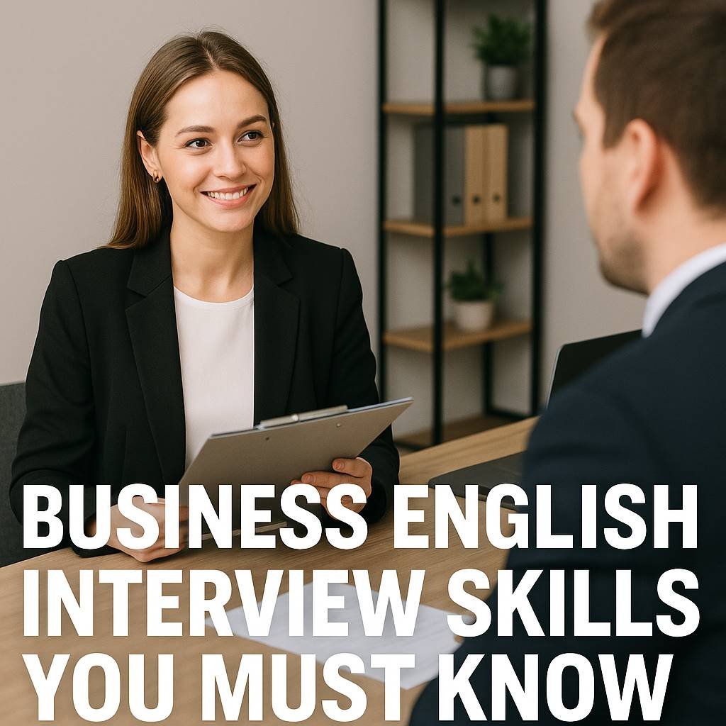 Business English Interview Skills You Must Know